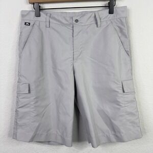 J.Lindeberg Shorts 32 Gray Regular Fit Cargo Golf Performance Athleisure Sports